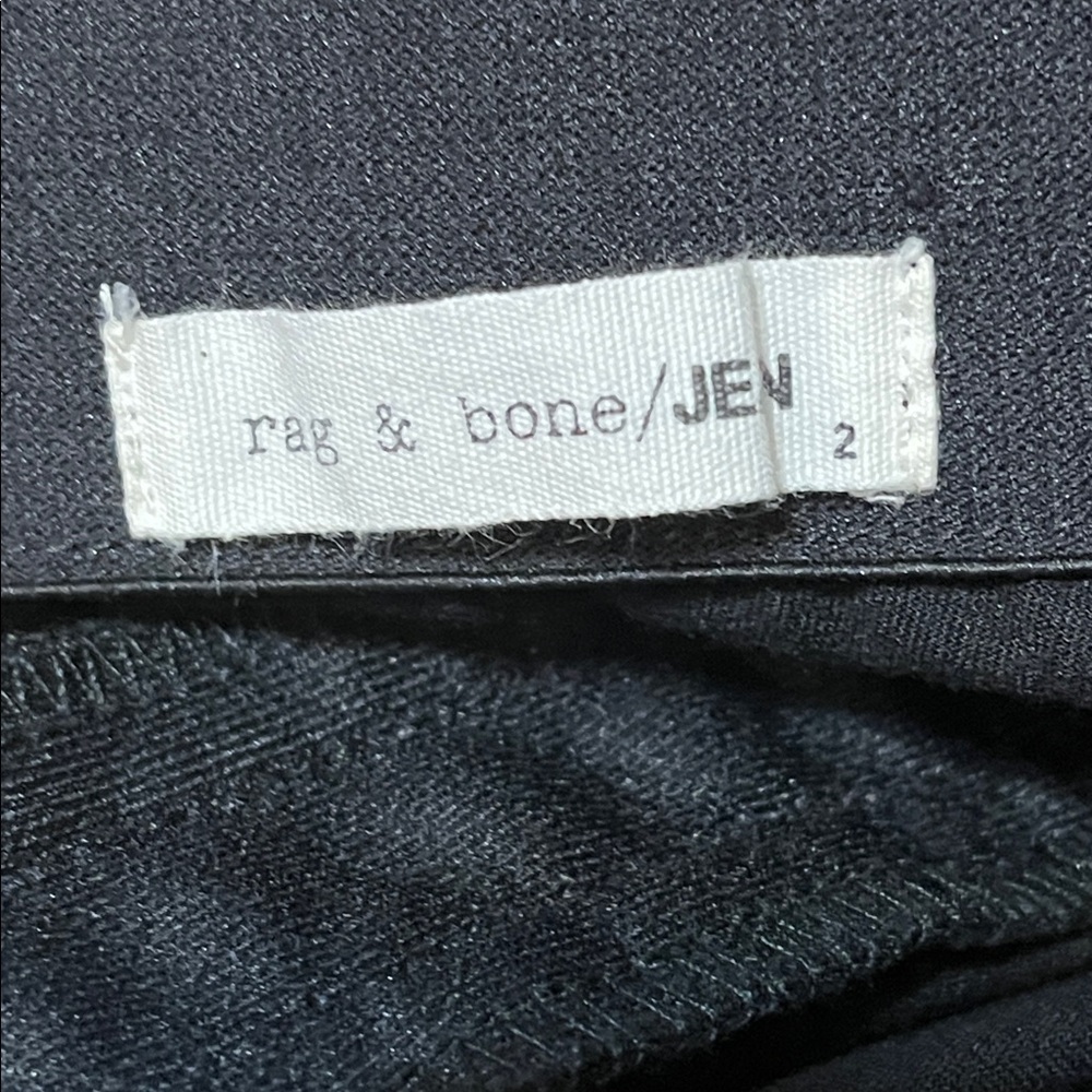 Rag & Bone Sammy High Waist Legging in Equestrian (Black) Sz 2 - Picture 8 of 10